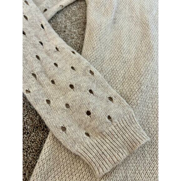 MOTH Anthropologie Sleeve Detail Sweater size Small - Picture 2 of 6